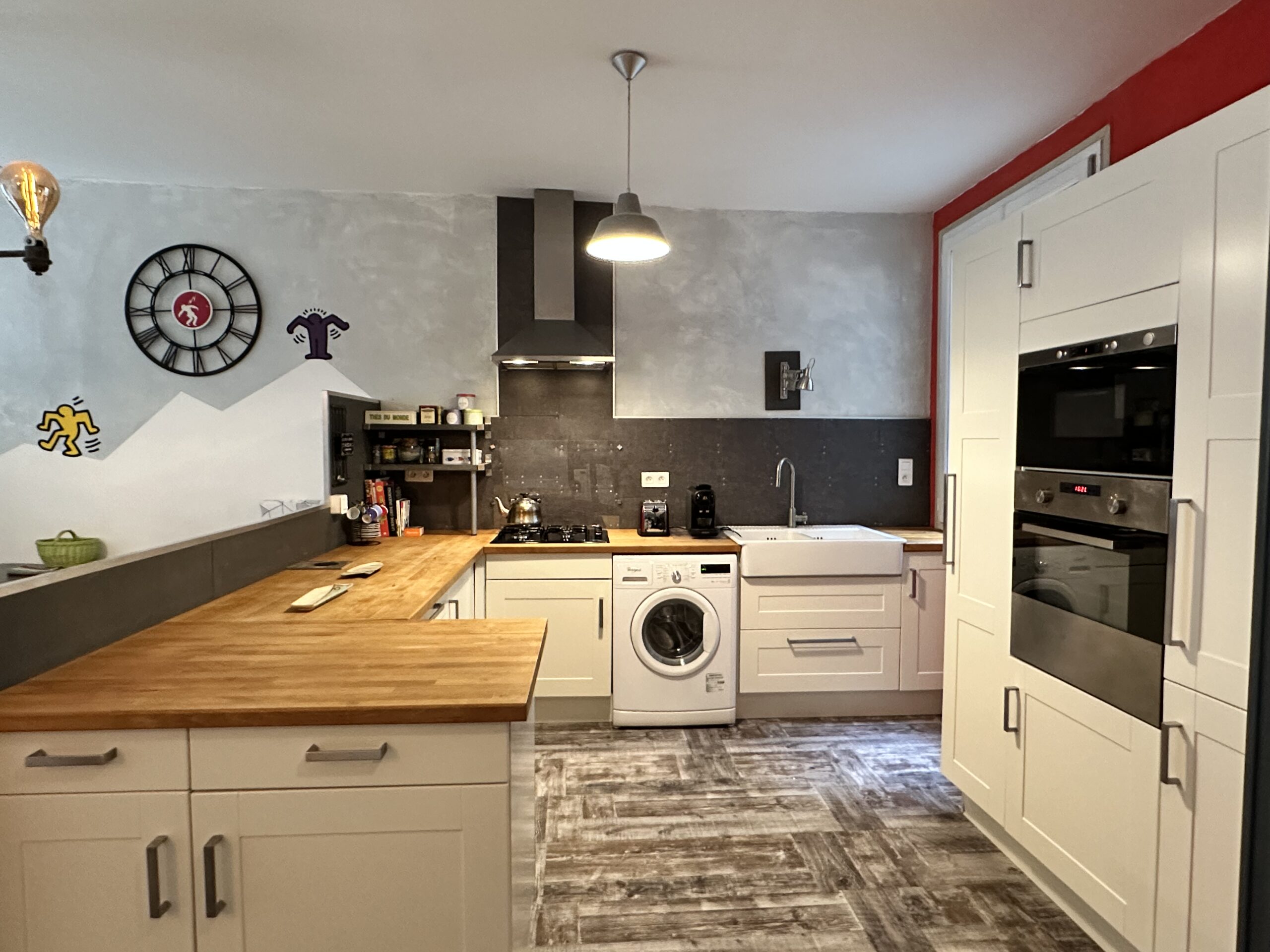 Cuisine équipée d'un loft